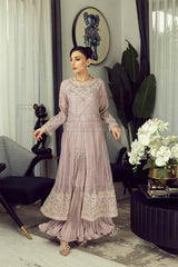 Manahils Stitched Formals K-222-Lavender Radiance