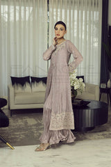 Manahils Stitched Formals K-222-Lavender Radiance