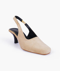 RTW Creation - Lux ivory slingback