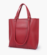 RTW Creation - Maroon double-handle tote bag