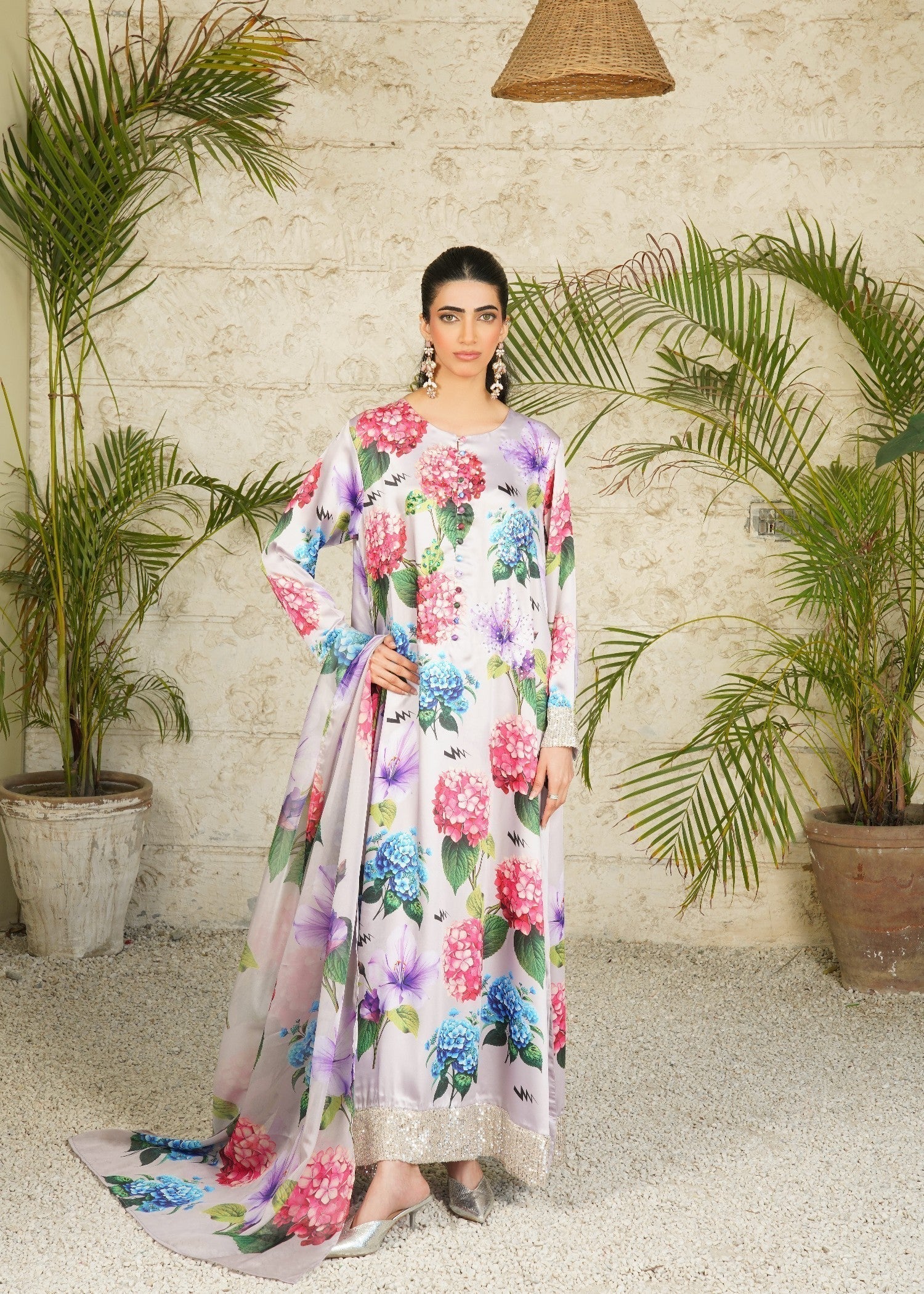 Celeste Floraison Dress