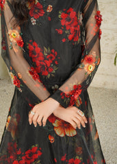 Stitch Vibes Dahlia Noir Pishwas