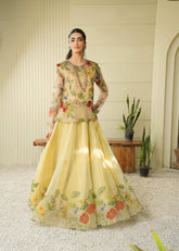 Ayla Verde Crop Top Skirt