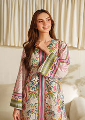 Midway Arts Stitched Co Ords Set Collection'2026-Ballet – Pastel Charm Shamoze 2Pc Suit | Elegant Printed Co-ord Set