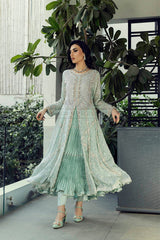Manahils Stitched Formals K-218-Mint Enchantress