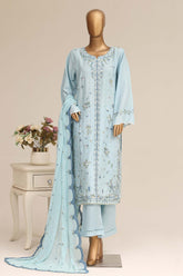 Sada Bahar Stitched 3 Piece Luxury Emb Festive Vol-07 Suit-LEL7-MK-256-AQUA