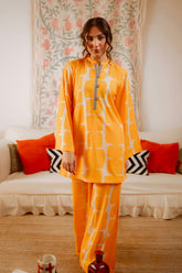 The Abstract Affair By Qariney Stitched 2 Piece Winter Collection'2024-Mango