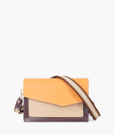 RTW Creation - Mustard half flap cross-body bag