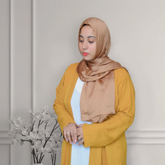 Bustangi Mustard Abaya