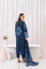 Aqs N Man Stitched 3 Piece Summer Collection'2025-Neela Saagar-AM-023