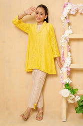 Shop Net 2 Pc Suit for girls at Ochre???stylish, elegant, and comfortable net dress for kids.