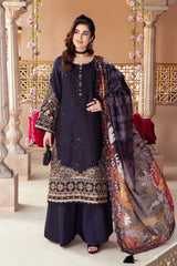 Raya By Imrozia Serene Stitched 3 Piece Winter Suit-IP-112 Nisha