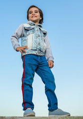 Boys Denim Jacket - Wear Ochre