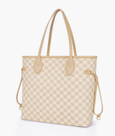 RTW Creation - Off-white checkered neverfull tote bag