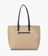 RTW Creation - Off-white long handle tote bag