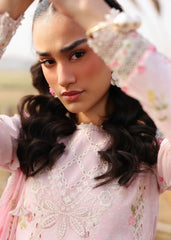 Sardinia Unstitched 3 Piece Festive Lawn Suit-Rose Bud