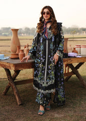 Sardinia Unstitched 3 Piece Festive Lawn Suit-Dusk