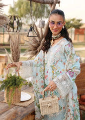 Sardinia Unstitched 3 Piece Festive Lawn Suit-Wild Bloom