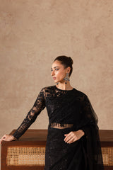 Cherie By Imran Ramzan Unstitched 3 Piece Luxury Formals Suit-Perle Noire