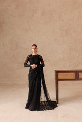 Cherie By Imran Ramzan Unstitched 3 Piece Luxury Formals Suit-Perle Noire