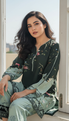 Miraal By Nairah Stitched 2 Piece Premium Blended Cambric Collection'2025-Split