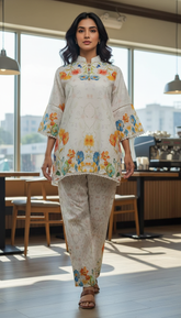 Miraal By Nairah Stitched 2 Piece Premium Blended Cambric Collection'2025-Venice