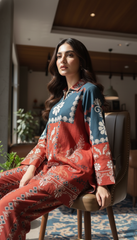 Miraal By Nairah Stitched 2 Piece Premium Blended Cambric Collection'2025-Florence
