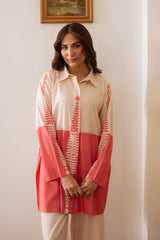 Not So Basic By Qariney Stitched 2 Piece Winter Collection'2024-YinYang