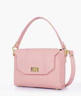 RTW Creation - Pink compact top-handle cross-body bag