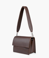 RTW Creation - Dark brown mini cross-body bag