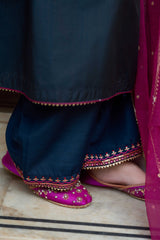 Paranda Omal By Komal Stitched 3 Piece Festive Collection'2025-Marvi