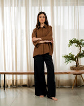 Era By Qariney Western Drop-1 2025-Black Pants