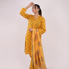 Heeriye 3 Piece Stitched Printed Lawn Suit - H310