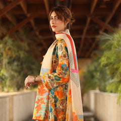 Heeriye 3 Piece Stitched Printed Lawn Suit - H304