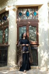 Sardiyon Ki Shaam Omal By Komal Stitched 3 Piece Winter Suit-Noora