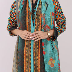 Heeriye 3 Piece Stitched Printed Lawn Suit - H311