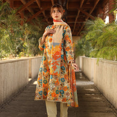 Heeriye 3 Piece Stitched Printed Lawn Suit - H304