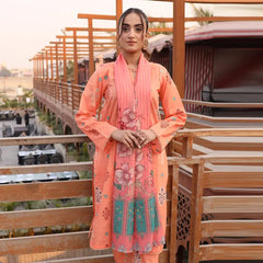 Heeriye 3 Piece Stitched Printed Lawn Suit - H303