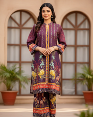 Heeriye Printed Co-Ord Set (Pret) - 1060