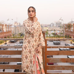 Heeriye 3 Piece Stitched Printed Lawn Suit - H305