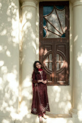 Sardiyon Ki Shaam Omal By Komal Stitched 3 Piece Winter Suit-Mahwish