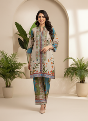 Heeriye Printed Co-Ord Set (Pret) - 1133