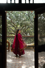 Sardiyon Ki Shaam Omal By Komal Stitched 3 Piece Winter Suit-Dilbar