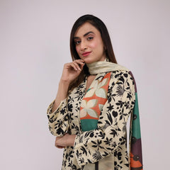 Heeriye 3 Piece Stitched Printed Lawn Suit - H302