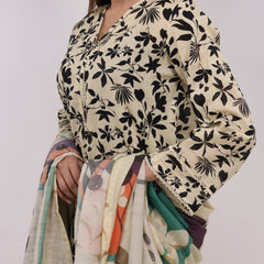 Heeriye 3 Piece Stitched Printed Lawn Suit - H302
