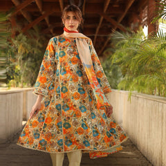 Heeriye 3 Piece Stitched Printed Lawn Suit - H304