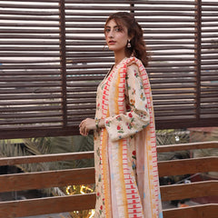 Heeriye 3 Piece Stitched Printed Lawn Suit - H307