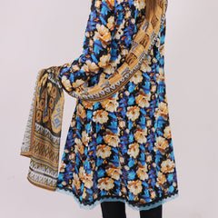 Heeriye 3 Piece Stitched Printed Lawn Suit - H313