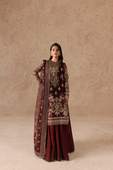 Cherie By Imran Ramzan Unstitched 3 Piece Luxury Formals Suit-Ruby Dream