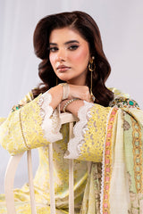 Noor By Imrozia Serene Stitched 3 Piece Summer Suit-SP-64 HOORIYA